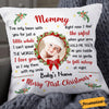 Personalized Christmas Baby Photo Pillow NB171 26O36 1