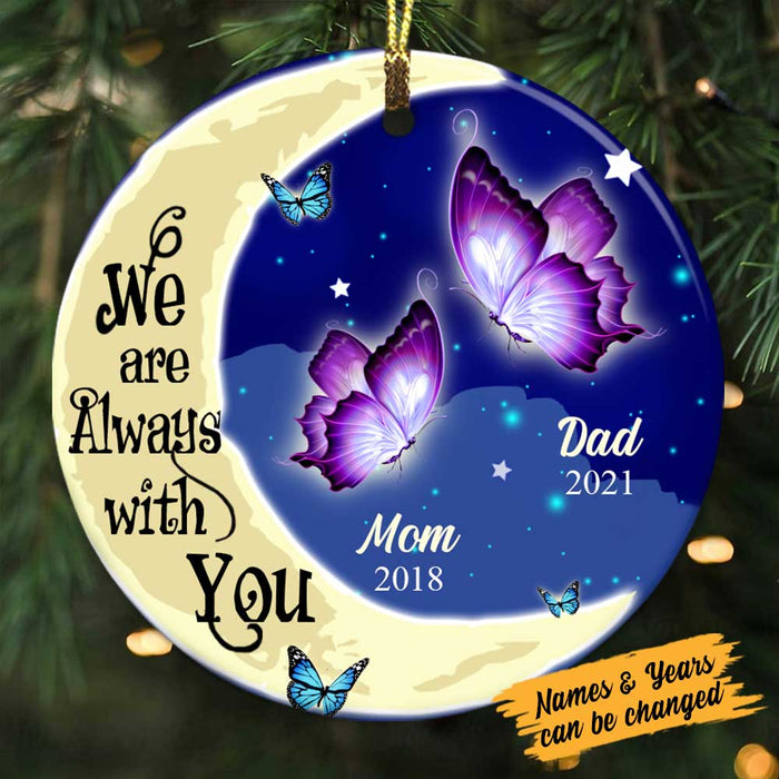 Personalized Memo Butterfly Circle Ornament NB174 30O58 1