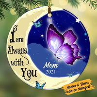 Personalized Memo Butterfly Circle Ornament NB174 30O58 thumb 1