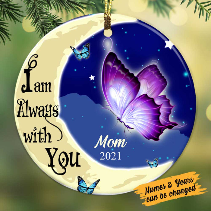 Personalized Memo Butterfly Circle Ornament NB174 30O58 1