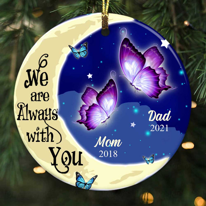 Personalized Memo Butterfly Circle Ornament NB174 30O58 1