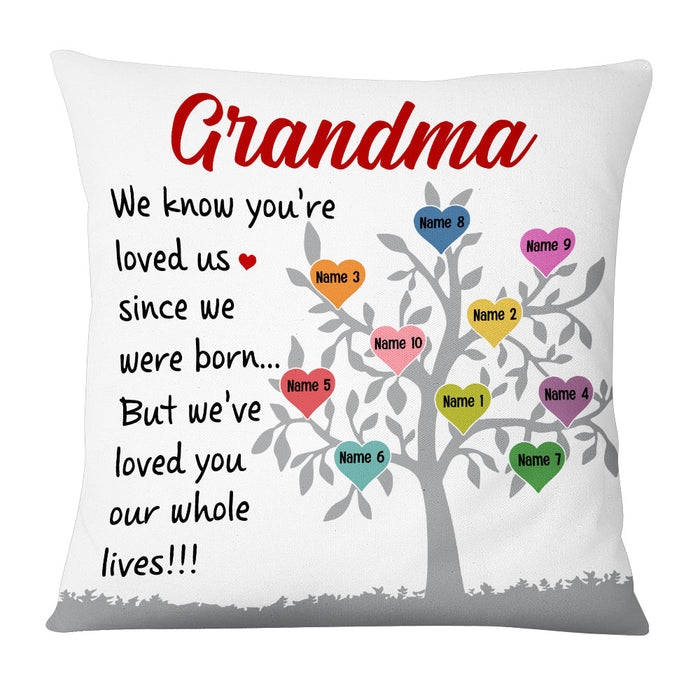 Personalized Grandma Mom Pillow NB173 87O53 1