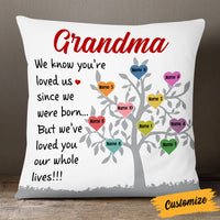 Personalized Grandma Mom Pillow NB173 87O53 thumb 1