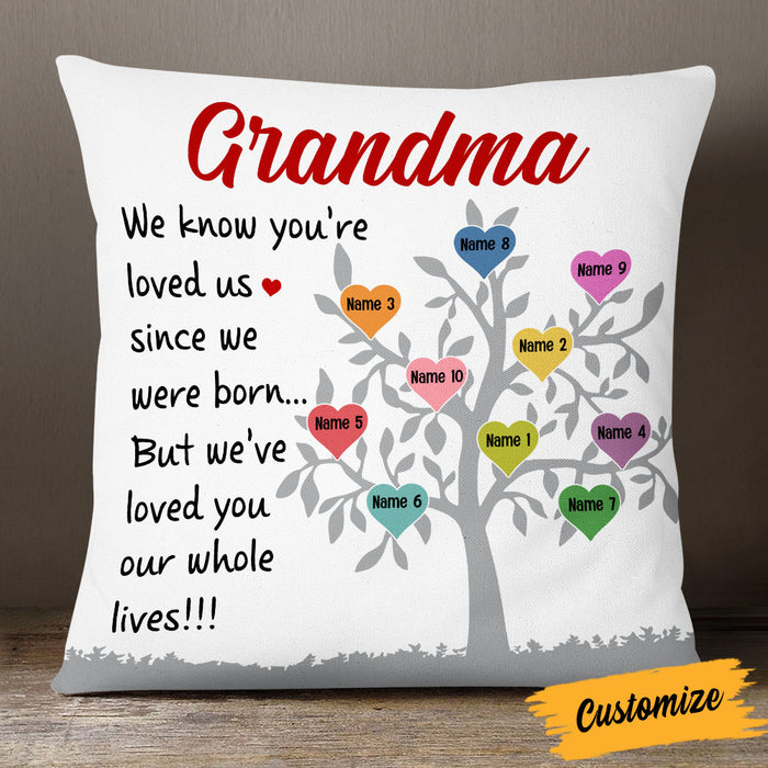 Personalized Grandma Mom Pillow NB173 87O53 1
