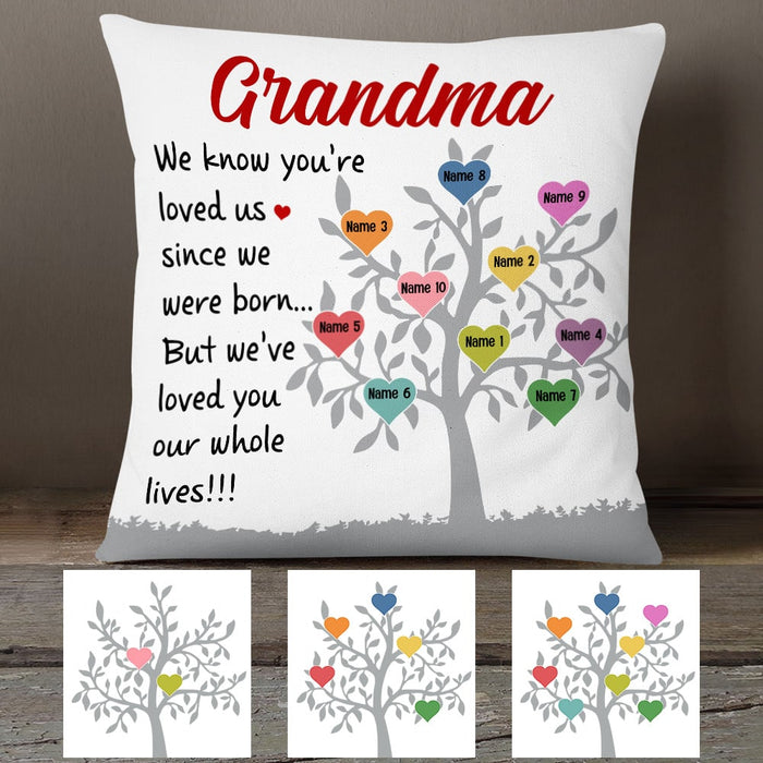 Personalized Grandma Mom Pillow NB173 87O53 1