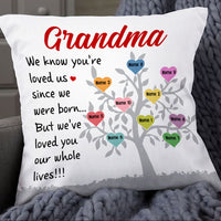 Personalized Grandma Mom Pillow NB173 87O53 thumb 1