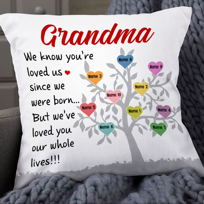 Personalized Grandma Mom Pillow NB173 87O53 1