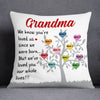 Personalized Grandma Mom Pillow NB173 87O53 1