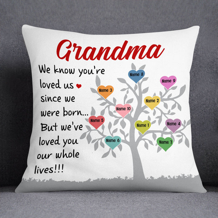 Personalized Grandma Mom Pillow NB173 87O53 1
