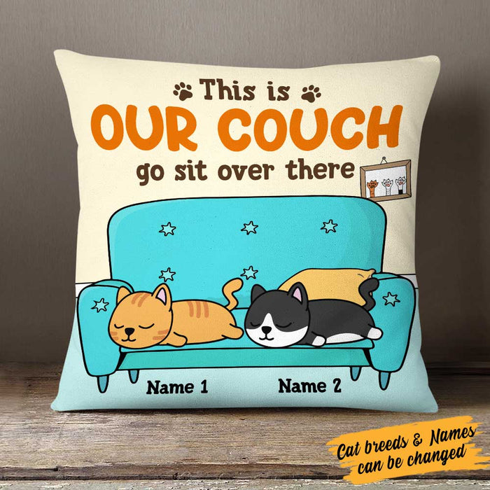 Personalized Cat Seat Pillow NB172 30O58 1