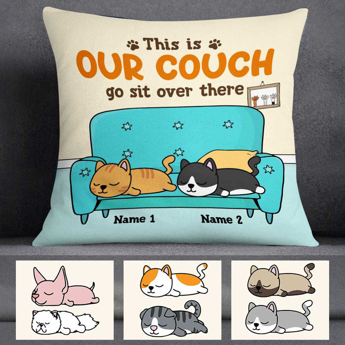 Personalized Cat Seat Pillow NB172 30O58 1