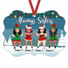Personalized Sisters Christmas Benelux Ornament OB183 30O58 1