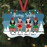 Personalized Sisters Christmas Benelux Ornament OB183 30O58 thumb 1