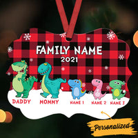 Personalized Family Papasaurus Mamasaurus Benelux Ornament NB181 95O36 thumb 1