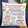 Personalized Grandma Granddaughter Grandson Pillow NB183 85O47 thumb 1