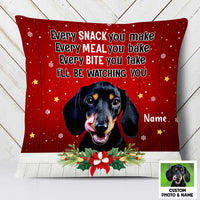 Personalized Dog Cat Photo Watching Pillow NB101 95O47 thumb 1