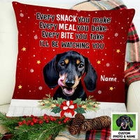 Personalized Dog Cat Photo Watching Pillow NB101 95O47 thumb 1