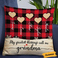 Personalized Mom Grandma My Blessings Pillow NB205 26O36 thumb 1