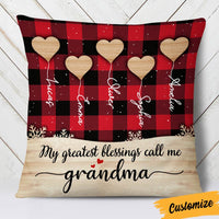 Personalized Mom Grandma My Blessings Pillow NB205 26O36 thumb 1