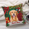 Personalized Dog Cat Photo Christmas Pillow NB182 95O57 1