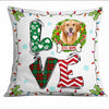 Personalized Christmas Dog Cat Photo Pillow NB181 26O34 1