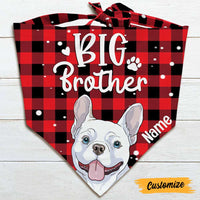 Personalized Dog Big Brother Big Sister Bandana NB191 24O47 thumb 1