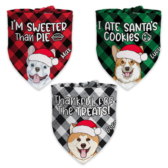 Personalized Dog Christmas Bandana NB182 87O53 1