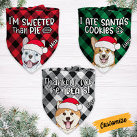 Personalized Dog Christmas Bandana NB182 87O53 thumb 1