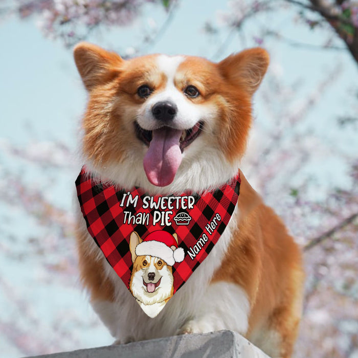 Personalized Dog Christmas Bandana NB182 87O53 1