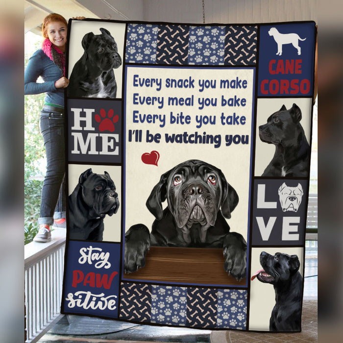 Cane Corso Dog Fleece Blanket MR0302 70O52 1