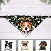 Personalized Dog Camo Patern Bandana NB194 24O34 thumb 1
