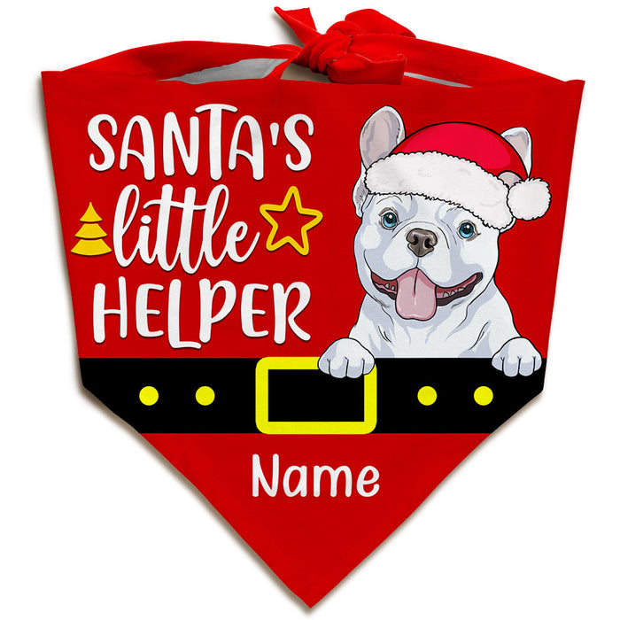 Personalized Dog Christmas Bandana NB191 87O53 1