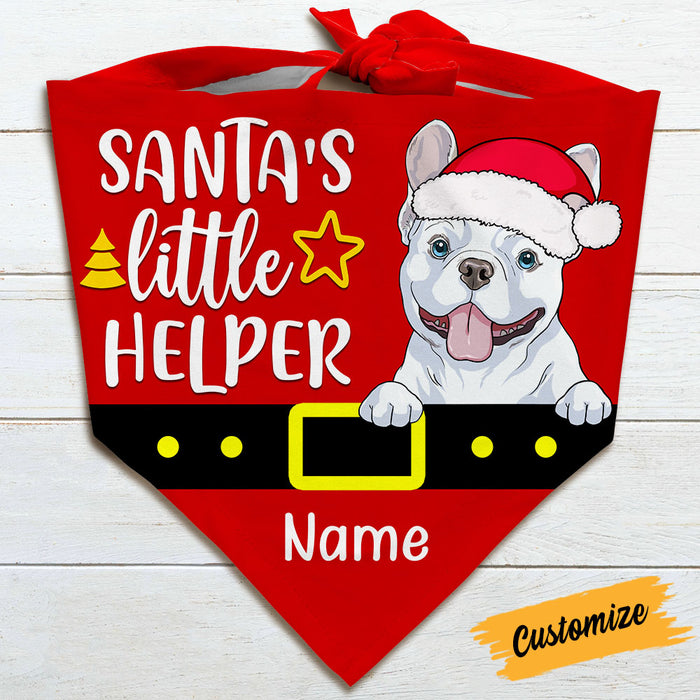 Personalized Dog Christmas Bandana NB191 87O53 1