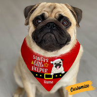 Personalized Dog Christmas Bandana NB191 87O53 thumb 1
