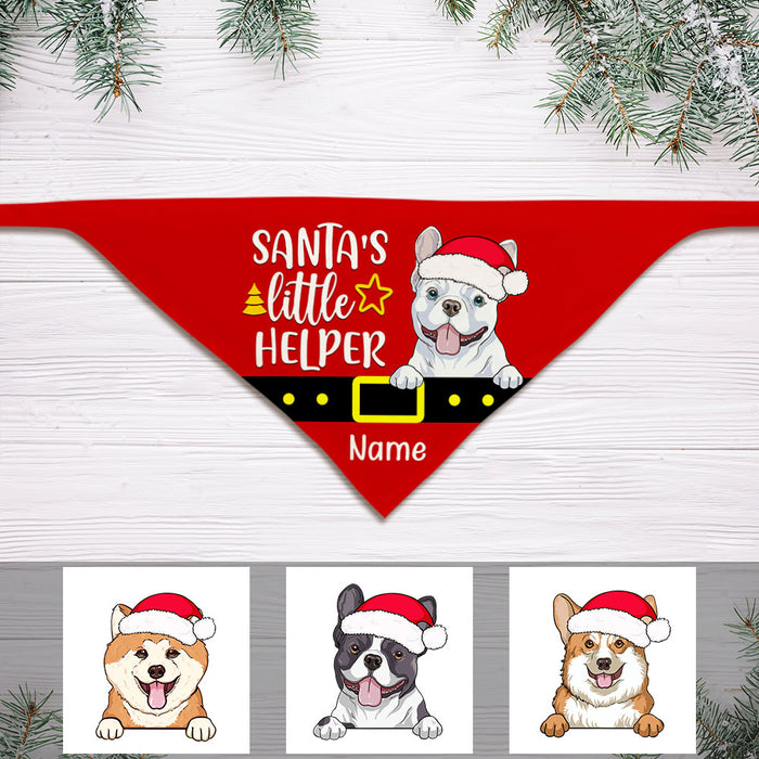Personalized Dog Christmas Bandana NB191 87O53 1