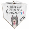 Personalized My Parents  A Human Pregnancy Announcement Dog Bandana NB194 85O34 1