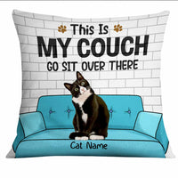 Personalized Dog Cat Photo Couch Pillow NB182 81O34 thumb 1