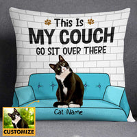 Personalized Dog Cat Photo Couch Pillow NB182 81O34 thumb 1