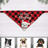 Personalized Dog First Christmas Bandana NB193 85O34 thumb 1
