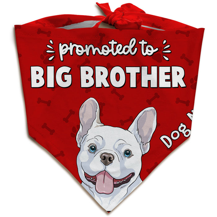 Personalized Dog Promoted To Bandana NB191 26O36 1