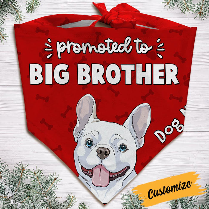 Personalized Dog Promoted To Bandana NB191 26O36 1