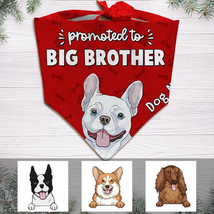Personalized Dog Promoted To Bandana NB191 26O36 1