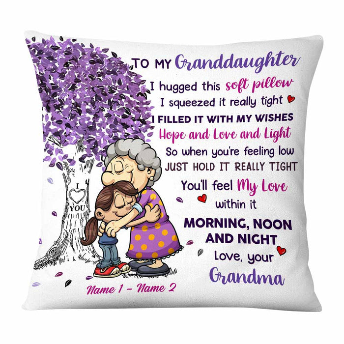 Personalized Granddaughter Pillow NB184 30O58 1