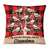 Personalized Mom Grandma Granddaughter Grandson Pillow NB182 30O58 1
