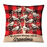 Personalized Mom Grandma Granddaughter Grandson Pillow NB182 30O58 thumb 1