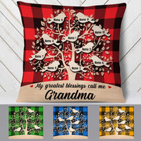 Personalized Mom Grandma Granddaughter Grandson Pillow NB182 30O58 thumb 1