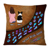Personalized Dog Mom Never Walk Alone Pillow NB225 81O53 1
