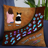 Personalized Dog Mom Never Walk Alone Pillow NB225 81O53 1