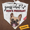 Personalized Dog Mom Pregnant Bandana NB202 95O36 1