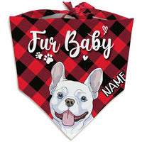 Personalized Fur Baby Dog Bandana NB202 24O34 thumb 1